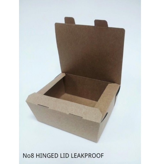 No.8 Leakproof Bio Kraft Box F/Depth